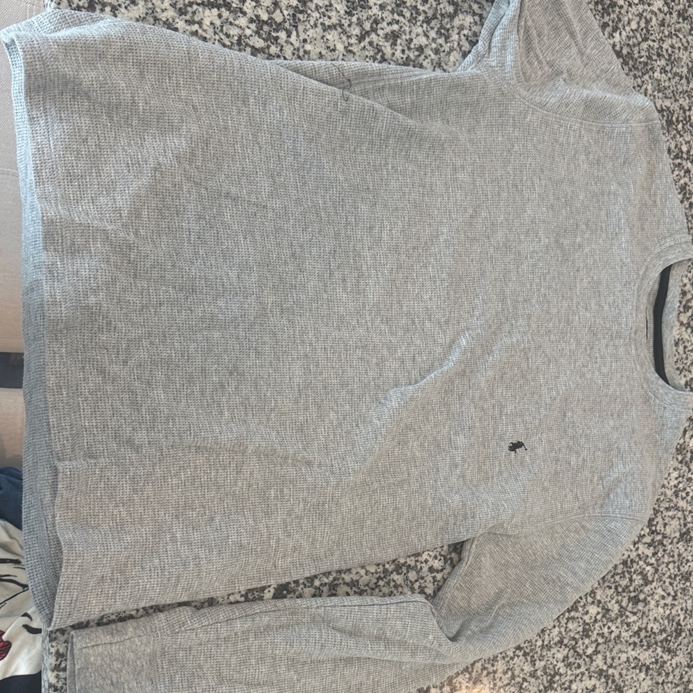 Polo by Ralph Lauren Gray Long Sleeve Shirt